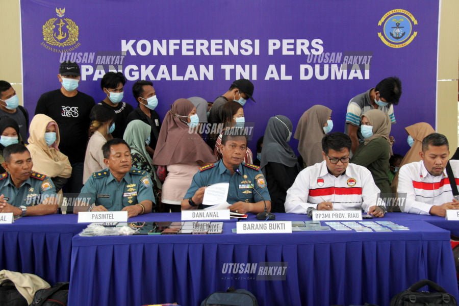 TNI AL gagalkan penyelundupan calon pekerja migran ilegal