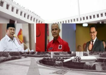 Prabowo Subianto Ganjar Pranowo dan Anies Baswedan foto by net