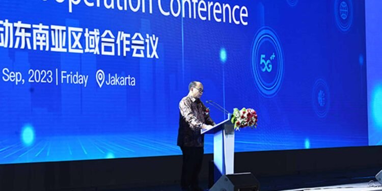 Menkominfo Budi Arie Setiadi dalam Forum China Mobile SEA Cooperation Conference