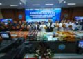 Siaran Pers BNN 30 Juli 2025 - Utusan Rakyat Jajaran pimpinan BNN bersama perwakilan instansi terkait menunjukkan barang bukti narkotika seberat lebih dari 500 kg dalam konferensi pers pengungkapan kasus jaringan narkotika di Jakarta Rabu 3072025