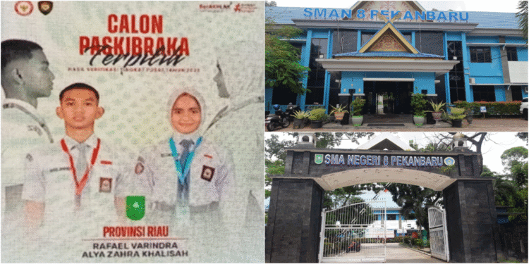 Siswa SMA Negeri 8 Pekanbaru Riau Terpilih Sebagai Calon Paskibraka Tingkat Nasional 2025