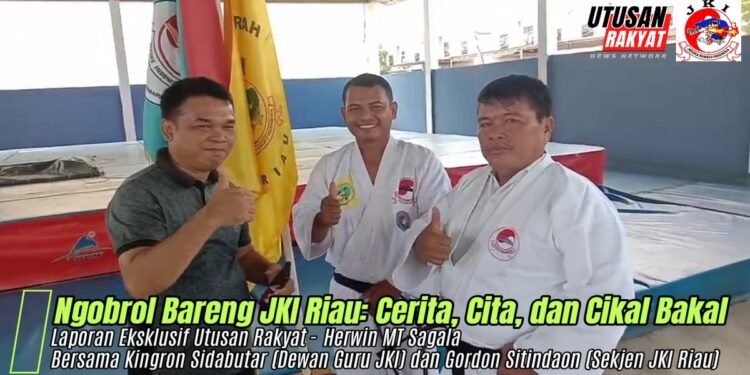 Suasana ngobrol bareng bersama Kingron Sidabutar Dewan Guru JKI dan Gordon Sitindaon Sekjen JKI Riau