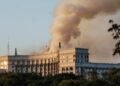 Serangan rudal Rusia di Kyiv Foto Vatican News