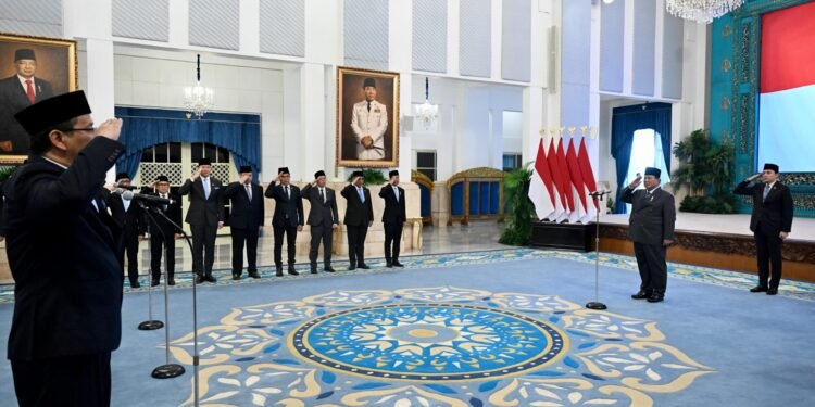 Suasana Pelantikan di Istana Negara 8 September 2025 Foto BPMI SetpresCahyo