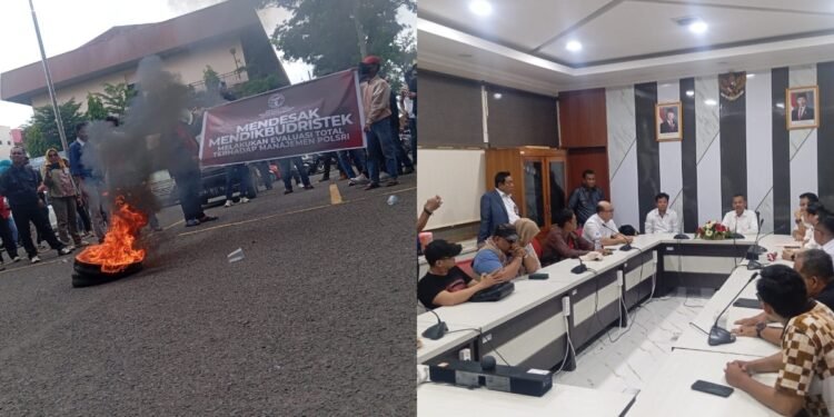 Gabungan-Ormas-Geruduk-Kantor-Politeknik-Negeri-Sriwijayajpg - Utusan Rakyat