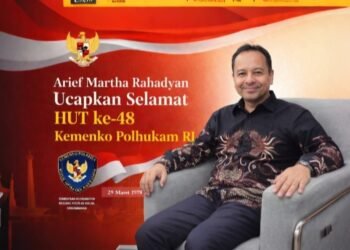 ariiif marthaaa - Utusan Rakyat Momentum 48 Tahun Kemenko Polhukam, Arief Martha Rahadyan Dorong Penguatan Koordinasi Nasional