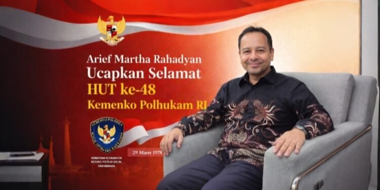 ariiif marthaaa - Utusan Rakyat Momentum 48 Tahun Kemenko Polhukam, Arief Martha Rahadyan Dorong Penguatan Koordinasi Nasional