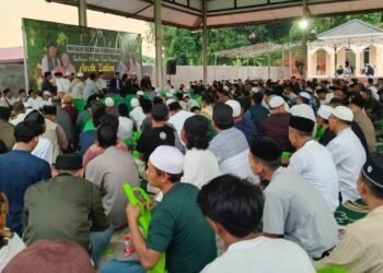 Wakil Ketua DPRD Bogor Buka Puasa Bersama 3.000 Warga Botim dan Santuni Yatim di Tengah Hujan Lebat