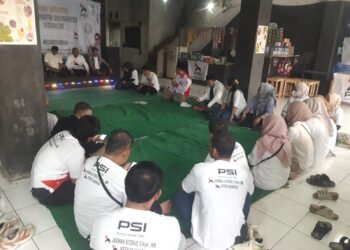 Konsolidasi Partai PSI dan Buka Puasa Bersama di DPC PSI Kecamatan Kelapa Nunggal, Bogor