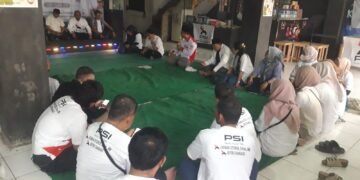 Konsolidasi Partai PSI dan Buka Puasa Bersama di DPC PSI Kecamatan Kelapa Nunggal, Bogor