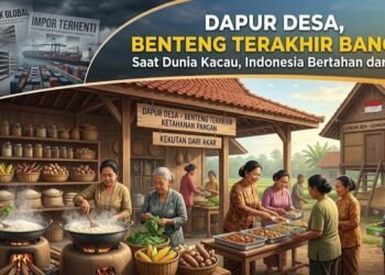 Dapur Desa, Benteng Terakhir Bangsa: Saat Dunia Kacau, Indonesia Bertahan dari Akar