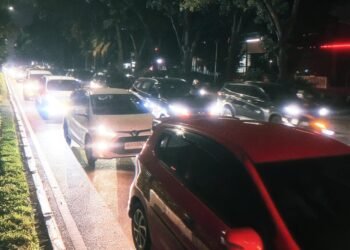 Arus Balik di Pekanbaru Memuncak, Jalan Sudirman Dipadati Pemudik Roda Dua dan Roda Empat