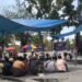 demo tntn - Utusan Rakyat Demo Hari Kedua Masyarakat TNTN Pelalawan: Gantungkan Brondolan Sawit di Kantor Gubernur Riau
