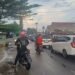 Habis Hujan Terbitlah Macet di Jalan Hang Tuah Pekanbaru
