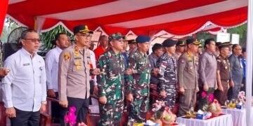 Menteri Lingkungan Hidup / Kepala Badan Pengendalian Lingkungan Hidup RI Pimpin Apel Siaga Penanggulangan Kebakaran Lahan Dan Hutan Di Kota Dumai