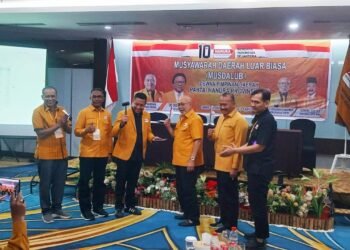 musdalub hanura riau - Utusan Rakyat Arsadianto Rachman Terpilih Secara Aklamasi Jadi Ketua DPD Hanura Riau di Musdalub Grand Central