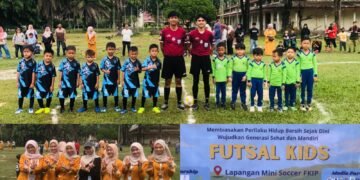 PAUD Fair 14 se-Indonesia: 15 Tim Futsal Kids PAUD Pekanbaru Bertanding Seru di FKIP UNRI