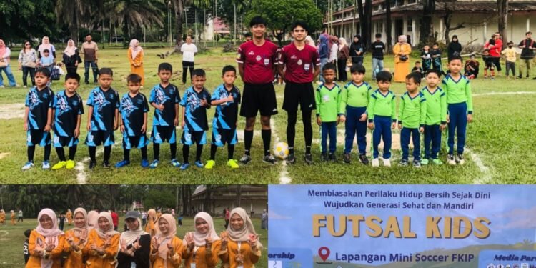 paud fair unri - Utusan Rakyat PAUD Fair 14 se-Indonesia: 15 Tim Futsal Kids PAUD Pekanbaru Bertanding Seru di FKIP UNRI