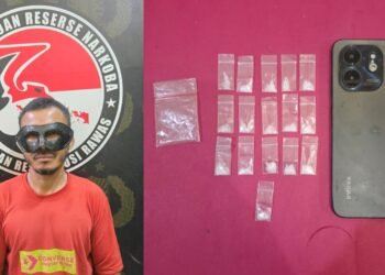 Polres Musi Rawas Ungkap Kasus Narkoba di Desa Sembatu Jaya, Tim Tindak Elang Musi Pimpin Operasi Sabtu Sore