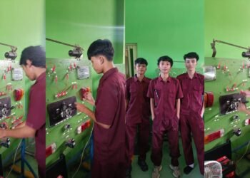 Uji Kompetensi Siswa SMK Tridaya Cibinong Datangkan Assessor PT Sintekindo