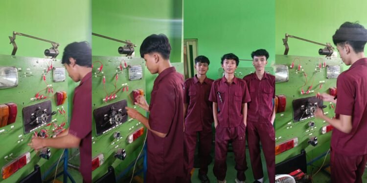 Uji Kompetensi Siswa SMK Tridaya Cibinong Datangkan Assessor PT Sintekindo