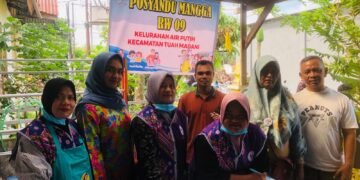 400 Ibu Hamil, Menyusui dan Balita di RW 09 Kelurahan Air Putih Terima MBG, Cegah Stunting