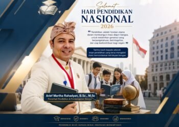 Hardiknas 2026: Arief Martha Serukan Pendidikan yang Visioner dan Berdaya Saing