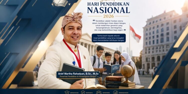 Hardiknas 2026: Arief Martha Serukan Pendidikan yang Visioner dan Berdaya Saing
