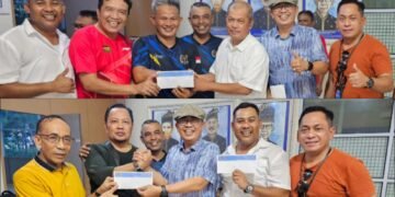 PWI Dumai Juara I Tenis Meja dan Domino Tingkat Riau