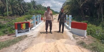 Penyelesaian Jembatan Merah Putih Presisi Tahap II: Langkah Nyata Polri Dukung Aksesibilitas dan Ekonomi Desa Tanjung Belit