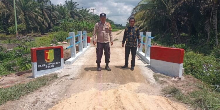 Penyelesaian Jembatan Merah Putih Presisi Tahap II: Langkah Nyata Polri Dukung Aksesibilitas dan Ekonomi Desa Tanjung Belit