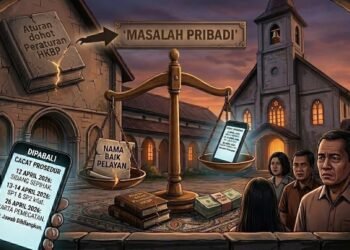 Pembiaran Cacat Prosedur ‘Dipabali’ HKBP Tangkerang: Mengapa Pucuk Pimpinan Terkesan Abai Saat Aturan Gereja Dikangkangi?