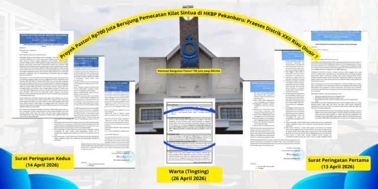 KRITISI Anggaran 700 Juta, Sintua di Pekanbaru Malah ‘Dipabali’ Sepihak! Prosedur Aturan HKBP Diduga Sengaja Dikangkangi?