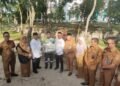 Sah, Sapi Bantuan Presiden Idul Adha 1447 H/2026 M, Samson Simmental Milik Hasan Diserahkan ke Masjid Agung Al Mannan Bagan Besar