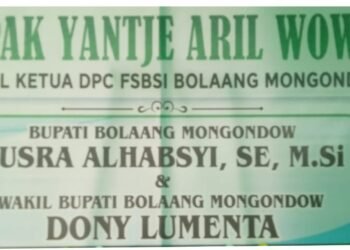 FSBSI Bolmong Berduka Cita, Kehilangan Wakil Ketua Jantce Aril Wowor