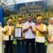 PECAH REKOR MURI! PEMKO PEKANBARU BENTANG KUE TALAM KETAN DURIAN 1 KM DI HUT KOTA KE-242
