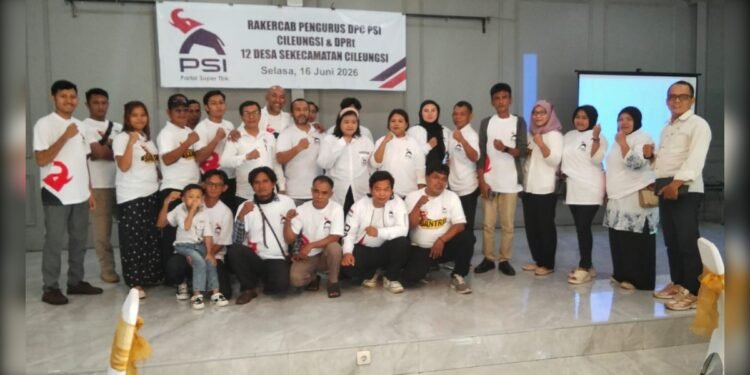 RAKERCAM PSI SEKECAMATAN CILEUNGSI, PENGURUS DPD, DPC, DAN DPRT KONSOLIDASI DAN KUKUHKAN PENGURUS BARU