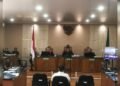 PLT GUBERNUR SF HARIYANTO HADIR JADI SAKSI, RATUSAN MASSA PADATI SIDANG ABDUL WAHID DI PN PEKANBARU: Sidang Lanjutan Kasus Dugaan Pergeseran Anggaran APBD Rp325 Miliar