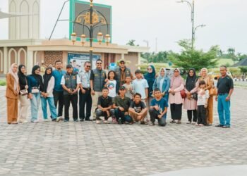 PELTI Dumai Lepas Atlet Tenis Dumai menuju Kejurnas TDP PELTI Riau