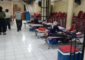 PMI Jakarta Selatan Gelar Donor Darah di HKBP Resort Petukangan
