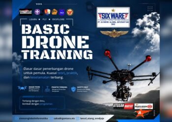 PT Sixware Global Informatika Gelar Pelatihan Dasar Drone untuk Dorong Literasi Teknologi dan Kesiapsiagaan SAR