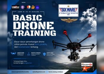 PT Sixware Global Informatika Gelar Pelatihan Dasar Drone untuk Dorong Literasi Teknologi dan Kesiapsiagaan SAR