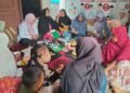 Pastikan Tepat Sasaran, Dinas Sosial Kecamatan Cileungsi Verifikasi Anggota PKH Melalui Pemindaian Wajah
