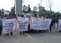 Gabungan Aktivis Mahasiswa Peduli Keadilan Geruduk Kantor Kejati Sumsel