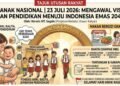Hari Anak Nasional 23 Juli 2026: Mengawal Visi Gizi dan Pendidikan Menuju Indonesia Emas 2045