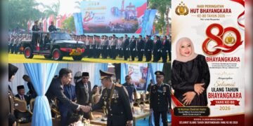 Hj. Nyimas Choiriah Halim Kaperwil Utusanrakyat.id Ucapkan Selamat HUT Bhayangkara ke-80