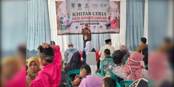 IKJS Dumai Gelar Khitan Massal dan Donor Darah, 74 Anak Ikut Serta