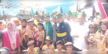 Total 110 Jembatan Merah Putih Presisi Diresmikan Kapolri Di Kota Dumai