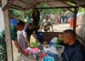 Secangkir Kopi dan Hidangan Sederhana, Cara Warga Lhok Panah Menjamu Satgas TMMD Ke-129 Kodim 0102/Pidie