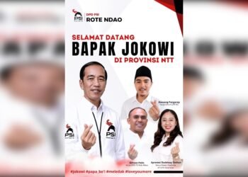 Ketua DPD PSI Rote Ndao: Kehadiran Bapak Jokowi di NTT Adalah Kunjungan Seorang Negarawan yang Selalu Dirindukan Rakyat